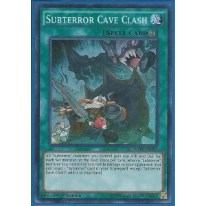 RATE-EN085 Subterror Cave Clash - Super Rare
